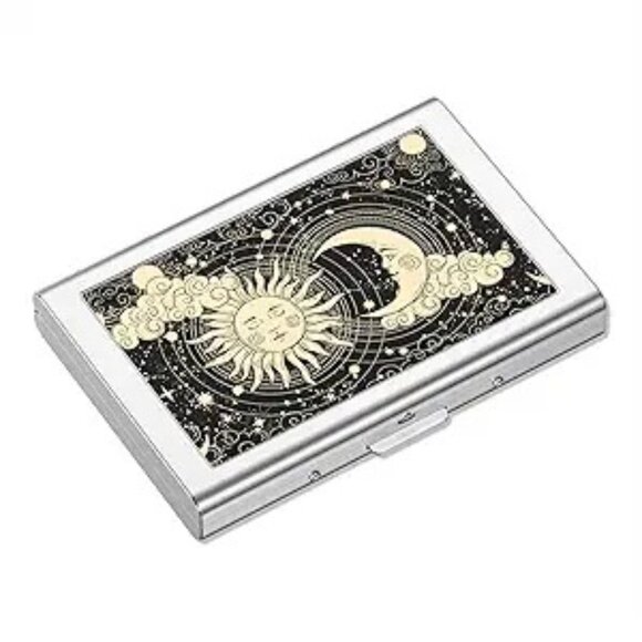 Credit Card Holder, Mini Credit Card Wallet RFID Blocking Slim - Picture 4 of 11
